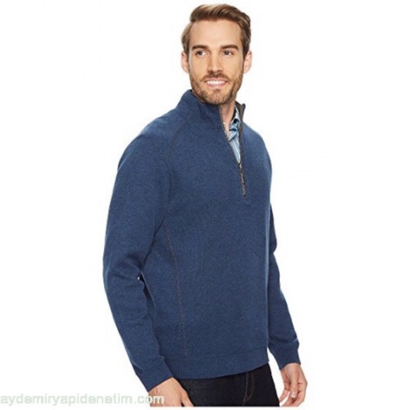 Tommy Bahama Other - NWT Tommy Bahama 1/2 Zip Reversible Pullover